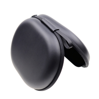 Étui pour écouteurs multifonctionnel de haute qualité en cuir PU EVA imperméable à bas prix avec fermeture éclair et logo personnalisé