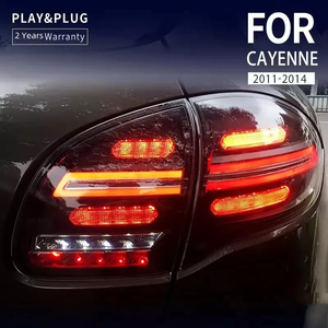 Feux de <span class=keywords><strong>voiture</strong></span> à LED complètes Cayenne GTS 958 Clignotant séquentiel dynamique pour feux arrière Porsche Cayenne 2011-2014 - Product Image 6