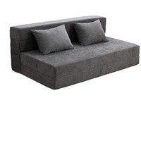 Canapé-lit d'angle modulaire capitonné au design moderne, en mousse haute densité compressée sous vide, pour chambre, salon, salle de bain, atelier