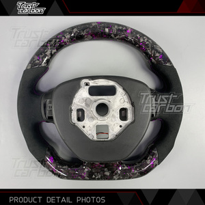 Volante Personalizzato in Fibra di Carbonio Forgiata con Display LED RPM per Chevrolet <span class=keywords><strong>Corvette</strong></span> C7 ZR1 Z06 Z51 Camaro ZL1 1LE - Product Image 5