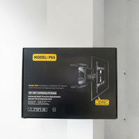 Support mural TV robuste à mouvement complet, pivotant et mobile, en acier, pour téléviseurs de 55 à 85 pouces, compatible VESA 600x400, support mural intelligent pour TV