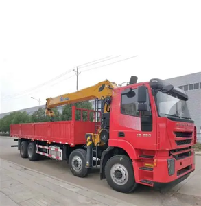 Grue hydraulique polyvalente 36t GSQS350-5 360kN.m montée sur camion, grue de camion pour l'infrastructure urbaine - Product Image 1