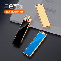 Briquet à arc électronique rechargeable par USB Design carré Meilleur vendeur pour fumer des cigarettes