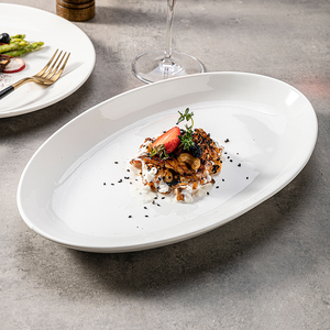 <span class=keywords><strong>Vaisselle</strong></span> de banquet pour hôtel, assiette à dîner, <span class=keywords><strong>vaisselle</strong></span> de restaurant, <span class=keywords><strong>vaisselle</strong></span> en porcelaine, assiettes en céramique blanches bon marché, logo personnalisé - Product Image 6