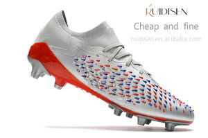 Vente spéciale Fanatics Chaussures de football imperméables basses entièrement tricotées pour les saisons de printemps, d'été et d'hiver - Product Image 6