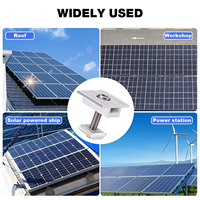 Accessoires d'installation solaire à clip central pour panneau solaire 30 35 40 mm