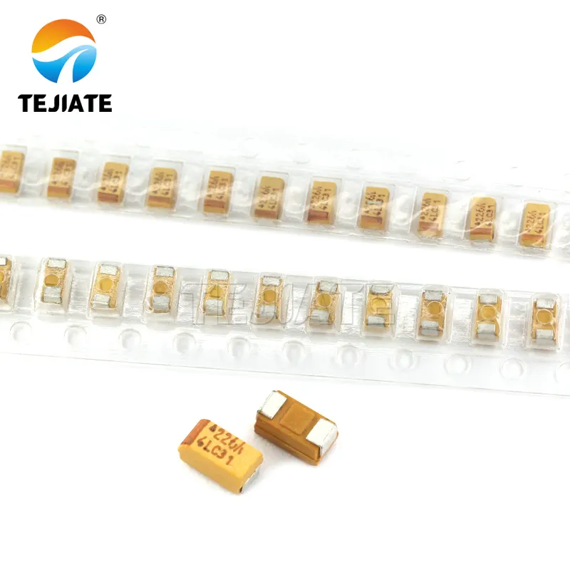 Tantalio capacità tipo A SMD Liner 25v 16v 10v 10uf 500f super ceramic haoye condensatore codice 0.1uf