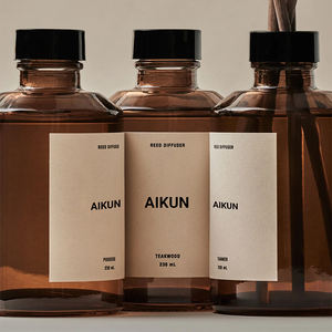 Difusor de Aromas Aikun con Varillas de Vidrio, Larga Duración, Sin Alcohol, Ecológico, Aromatizante para el Hogar, Regalo para el Hogar u Oficina - Product Image 3