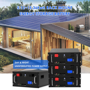 48V 200AH Lifepo4 batteria agli ioni di litio sistema di accumulo di energia per la casa con cremagliera solare montare Eisen-Ionen-litio-Batterie Pack - Product Image 2