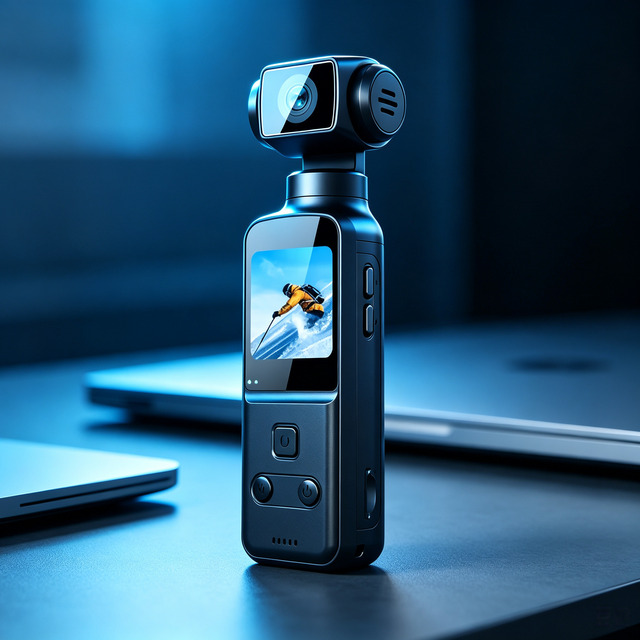 2026 New 4K Sport Digital Camera Outdoor Cycling Camera Recording Video Vlog with WiFi Connection Mini Pocket Camera K1