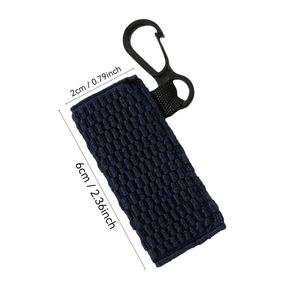 Best-selling Knitted Lipstick Bag <b>Keychain</b> Perfume Lip Balm <b>Keychain</b> - Product Image 5