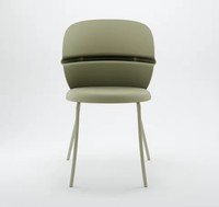 Chaise de salle à manger empilable en plastique PP durable, imperméable, de conception nouvelle 2026, fabriquée sur mesure