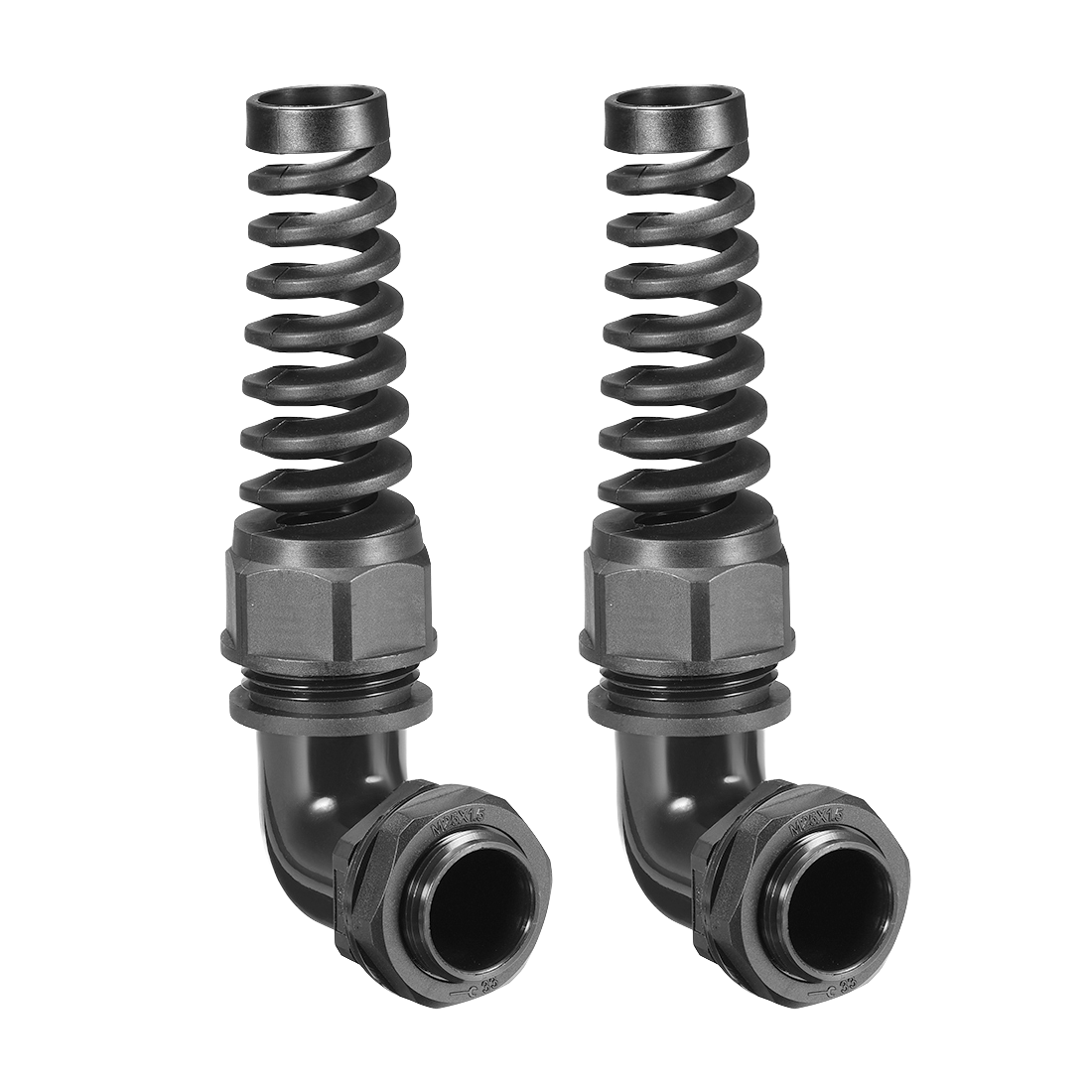 M16/M20/M25 90 Degree Waterproof Spiral Elbow Cable Gland