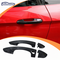 Couvre-poignées de porte en ABS pour Ford Mustang 2015-2022, ensemble d'accessoires de garniture extérieure