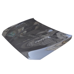 Pour BMW F10 F11 M5 Mtech Msport 520i 520d 540i 550i Capot avant en carbone avec prises d'air - Product Image 3