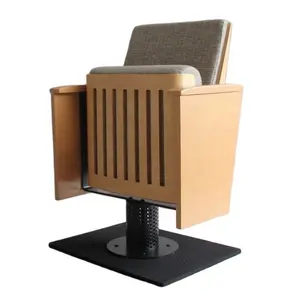 Foshan Supplier Conference Room Theater Furniture Auditorium Chair With Durable Metal Back