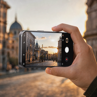 Tout Nouveau Téléphone Portable 18 Pro Max 6,9 pouces Débloqué Double SIM Double Veille 512 Go / 1 To Appareil Photo Pro Max 64MP Rouge Vin