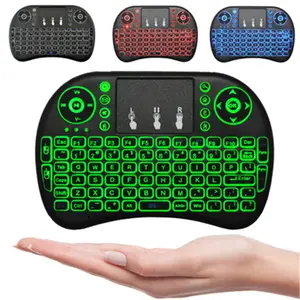 Cheap mouse i8+ keyboard backlit modern mini wireless fly air mouse and backlit keyboard