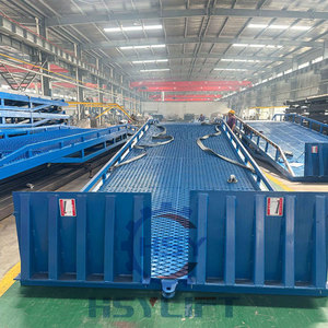 6ton -15 tấn di động kéo thủy lực Dock leveler sân xe nâng di động đoạn đường nối container tải đoạn đường nối - Product Image 5