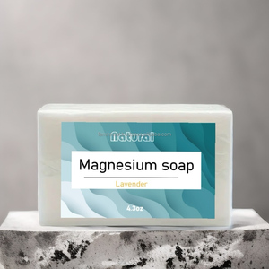Herbal Magnesium Bar <b>Soap</b> Whitening Moisturizing Body and Hand <b>Soap</b> with Magnesium Chloride and Coconut Oil Soothing Balancing - Product Image 2