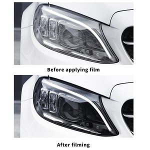 Fábrica al por mayor 0,3*10m Smoky PPF TPH coche luz trasera tintado protección de faros coche faro tintado película - Product Image 3
