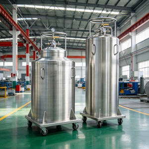 System Integration LH2 <strong>Storage</strong> <strong>Tank</strong> 50 Psi <strong>Liquid</strong> <strong>Hydrogen</strong> Reliquefier with High-Flow Ball Valve - Product Image 2