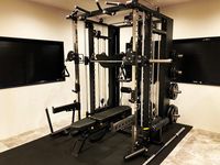 Rack de musculation tout-en-un commercial, équipement de fitness multifonctionnel, machine Smith pour squats, pour usage domestique