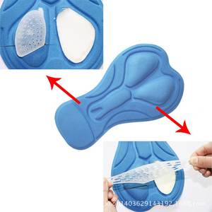 Antuke <b>Cycling</b> <b>Shorts</b> Black Smlxlxxlxxxl <b>With</b> Blue <b>Padding</b> For Men Bike Riding Gear Quick Dry Breathable Comfortable - Product Image 3