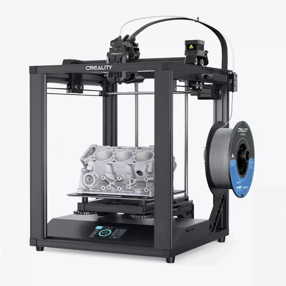 Impresora Creality Ender 5 S1 con tamaño de impresión 220*220*280mm Cerrado Gran Core-xy Velocidad máxima de impresión 250 mm/s Impresora 3D