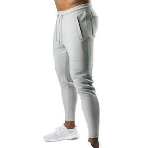 Pantalones deportivos ajustados de algodón y LICRA para hombre, ropa deportiva para gimnasio, venta al por mayor - Product Image 1