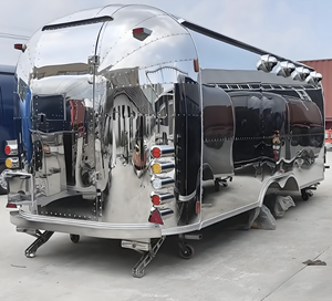 Remorque alimentaire commerciale en acier inoxydable, résistante à la rouille, avec options personnalisables, taille adaptable, soudure sans soudure, lavable - Product Image 3