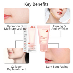 Mascarillas Faciales de Colágeno Orgánico Personalizadas de Fábrica para Hidratación y Humectación, que Proporcionan Alivio Rápido de la Sequedad - Product Image 4