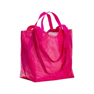 Sac de courses en polypropylène à double poignée, merchandising personnalisé - Product Image 1