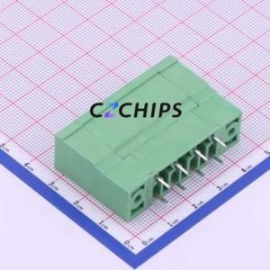 KF2EDGSVM-7.62-4P Plug-in Terminal Block Through hole,P=7.62mm Connector Board-to-Board / Socket Closed Screw Fixing 1x4P 7.62mm - Product Image 2