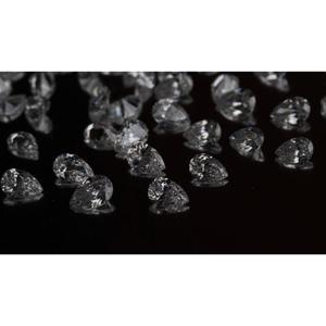 9*6mm 1.33 ct diamant blanc cultivé en laboratoire coupe poire (EF & VS) diamant en vrac cultivé en laboratoire pour bijoux - Product Image 3