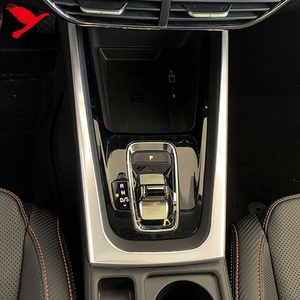 Per <span class=keywords><strong>Skoda</strong></span> <span class=keywords><strong>Octavia</strong></span> 2021 2022 <span class=keywords><strong>accessori</strong></span> auto cambio interno cornice decorazione adesivo Trim acciaio inossidabile opaco 1 pz - Product Image 5