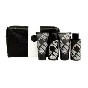 Ensemble de <span class=keywords><strong>bain</strong></span> gel <span class=keywords><strong>douche</strong></span> et lotion pour le corps pour hommes personnalisé pour l'hôtel pour le nettoyage et l'hydratation comprend une boîte en papier - Product Image 6
