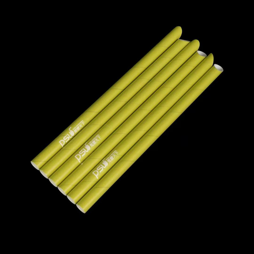 Custom Logo Paper Straws, Personalized Disposable Drinking Straws with Brand Printing for Wedding, Cafe, Party, Bulk Supply