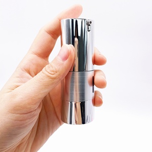 Emballage cosmétique de luxe en aluminium argenté 10ml 15ml 20ml 30ml 50ml 80ml 100ml 120ml, flacon pompe sans air pour lotion - Product Image 4
