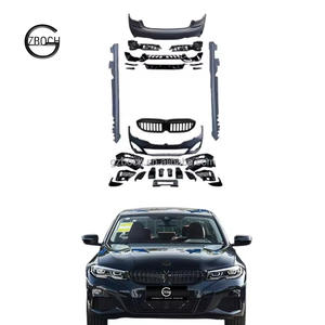 MT bodykit para <span class=keywords><strong>BMW</strong></span> Serie 3 G20 G28 320i 330i <span class=keywords><strong>340i</strong></span> actualización MT parachoques trasero delantero M340 difusor de parrilla de coche falda lateral - Product Image 1