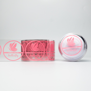 Rouleau adhésif rond personnalisé imperméable étiquette autocollante transparente transparente - Product Image 5