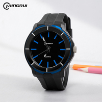 Montre à quartz pour homme Mingrui, promotionnelle, étanche, avec index en chiffres arabes, de haute qualité, montre à quartz de luxe pour homme