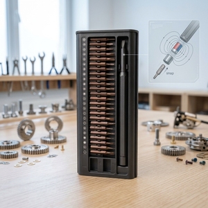 26-Piece Precision <b>Screwdriver</b> <b>Set</b> for Electronics & DIY: S2 Alloy Steel with Magnetic Tips - Product Image 4