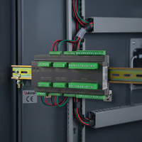 Compteur d'énergie multi-circuits AMC16Z-ZA, compteur de puissance AC, surveillance intelligente de l'énergie électrique pour tableau de distribution