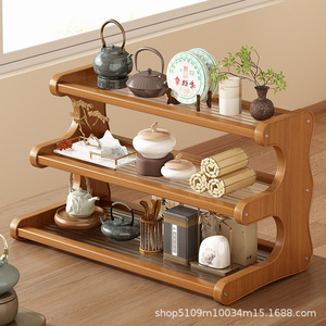Meuble de rangement multifonctionnel pour cuisine et cosmétiques, étagère de rangement pour tasses de salon domestique, meuble de rangement pour baie vitrée - Product Image 4