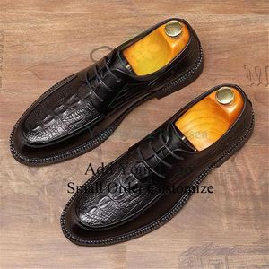 Nuove Idee 2025: Scarpe Oxford <span class=keywords><strong>Eleganti</strong></span> da Uomo in Pelle con Lacci <span class=keywords><strong>per</strong></span> Cerimonie e Business - Product Image 3