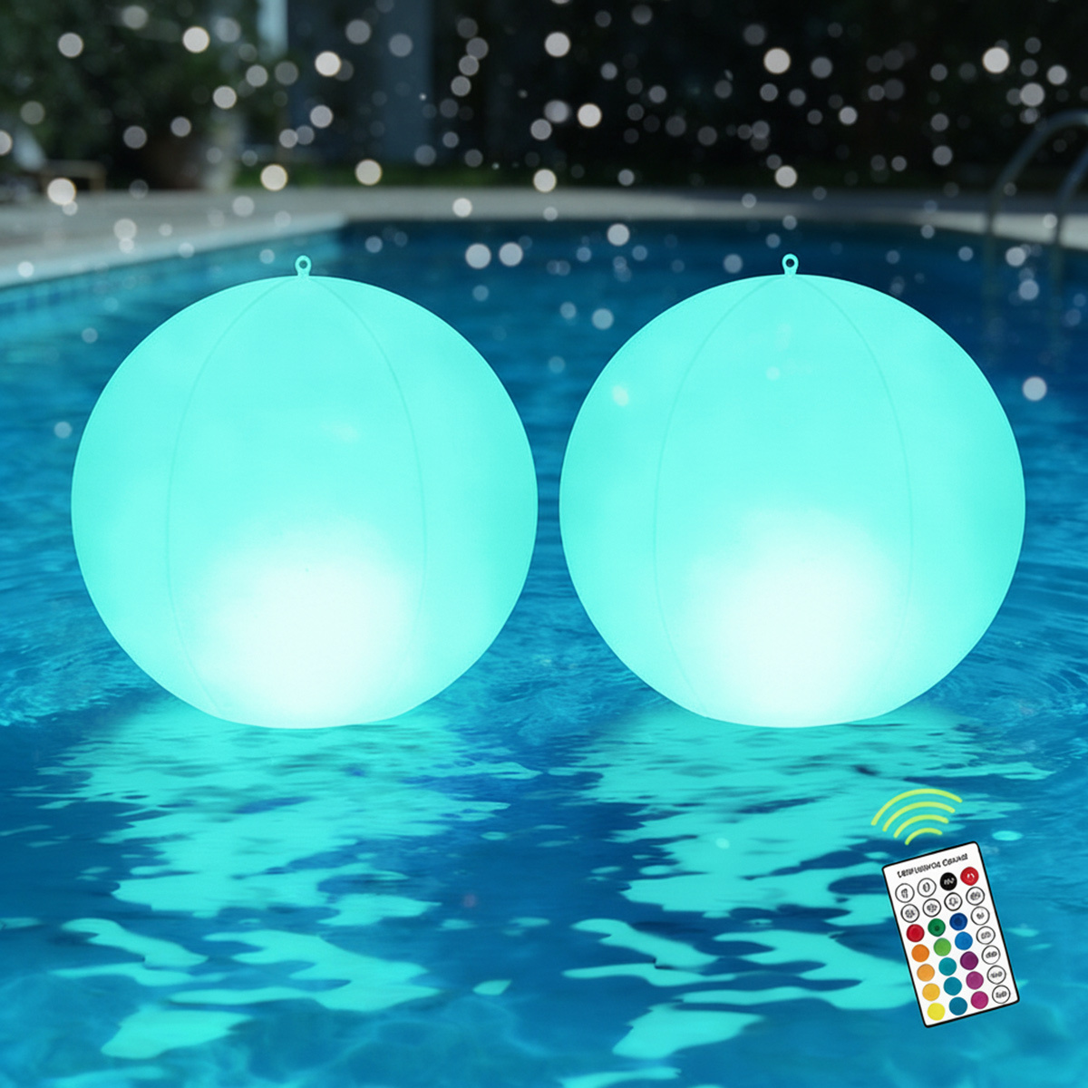Solar Pool Light Floating LED Swimming Pool Lights 16H Working Time Waterproof Outdoor Lamp