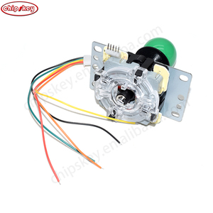 # CKX10177 Joystick de palo largo verde de 5 pines y 8 vías con bola multicolor <span class=keywords><strong>para</strong></span> máquina de juegos de arcade, consola <span class=keywords><strong>Pandora</strong></span> Box - Product Image 2