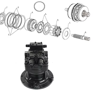 Pièces d'excavatrice Kobelco SK200 - Moteur d'orientation 6E M5X130, Moteur rotatif pour engins de construction - Product Image 1