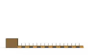 Barriera a punta retrattile per urti di velocità per impieghi gravosi con assassino di pneumatici - Product Image 5